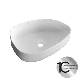 ASYMMETRIC - UMYWALKA NABLATOWA CERAMICZNA