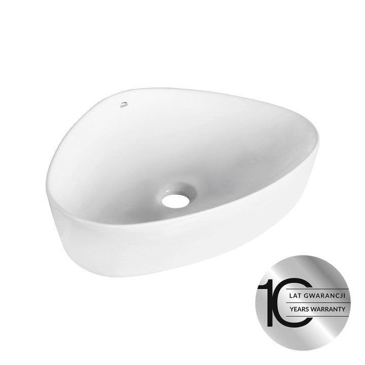 ASYMMETRIC - UMYWALKA NABLATOWA CERAMICZNA