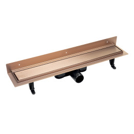 BASSO - ODPłYW LINIOWY PRZYŚCIENNY 80 CM