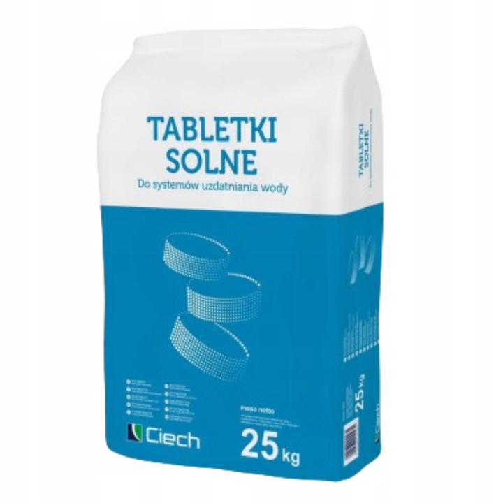 SÓL TABLETKI DO UZDATNIANIA CIECH 25KG