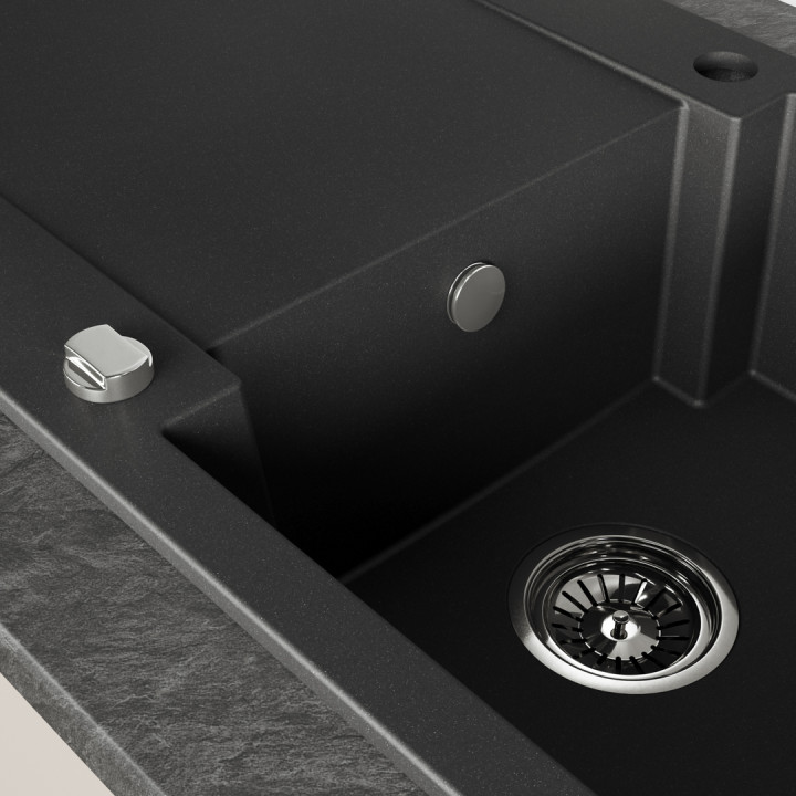 CHICHI - ZLEWOZMYWAK 1-KOMOROWY Z OCIEKACZEM
