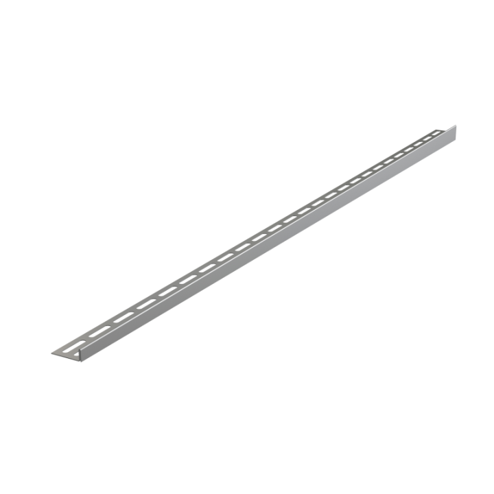 LISTWA PODŁOGOWA ZE SPADEM LEWA STAL NIERDZEWNA MAT AISI 304 1200x36x27,5