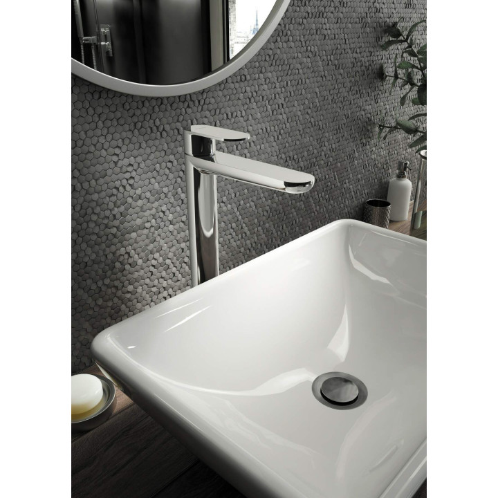 Bateria umywalkowa wysoka stała chrom Alpinia BGA 020K