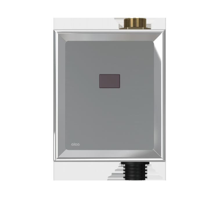 AUTOMATYCZNY ZAWÓR SPŁUKUJĄCY WC CHROM 6V BATERIE USB PROGRAMOWALNY