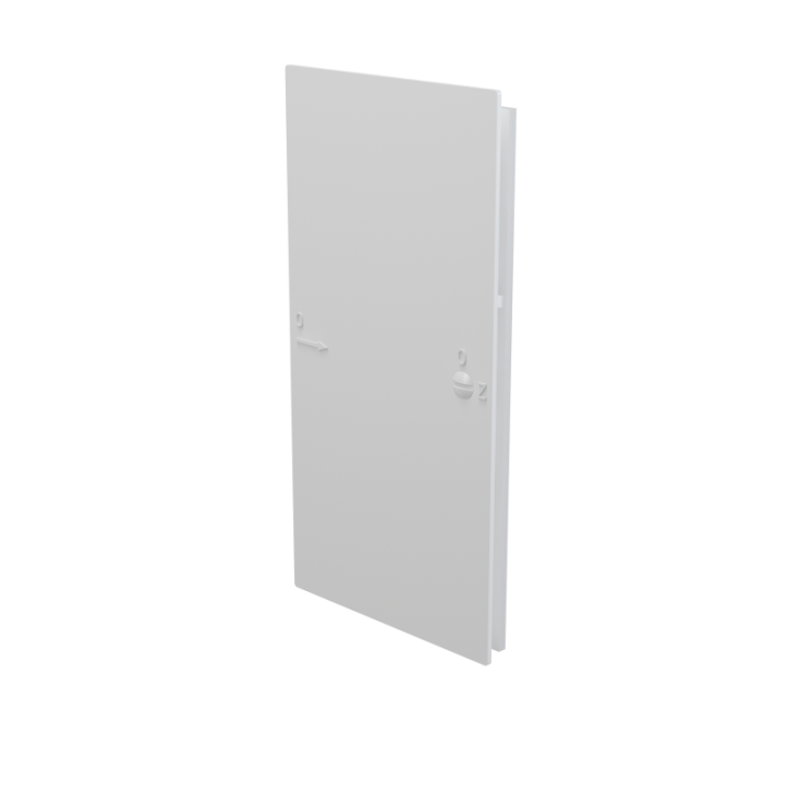 DRZWICZKI SERWISOWE POLIPROPYLENOWE UV 150X300MM Z AKCESORIAMI TECHNICZNYMI