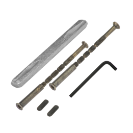ZESTAW MONTAŻOWY DO KLAMEK Z TRZPIENIEM 120 MM