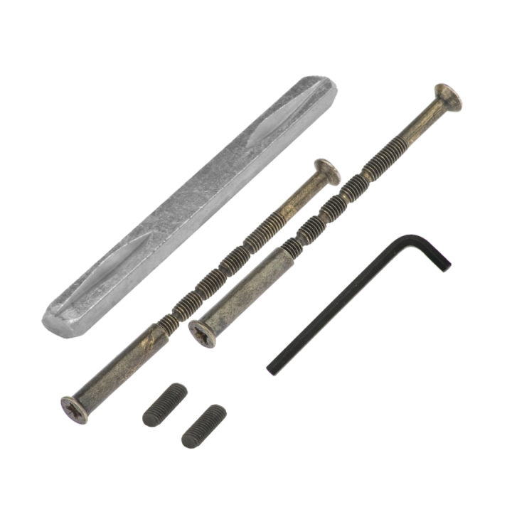 ZESTAW MONTAŻOWY DO KLAMEK Z TRZPIENIEM 120 MM