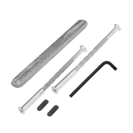 ZESTAW MONTAŻOWY DO KLAMEK Z TRZPIENIEM 120 MM