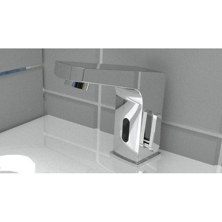 BATERIA UMYWALKOWA BEZDOTYKOWA Z REGULACJĄ TEMPERATURY - 4XAA STAłA CHROM SENSOR BCH 029R