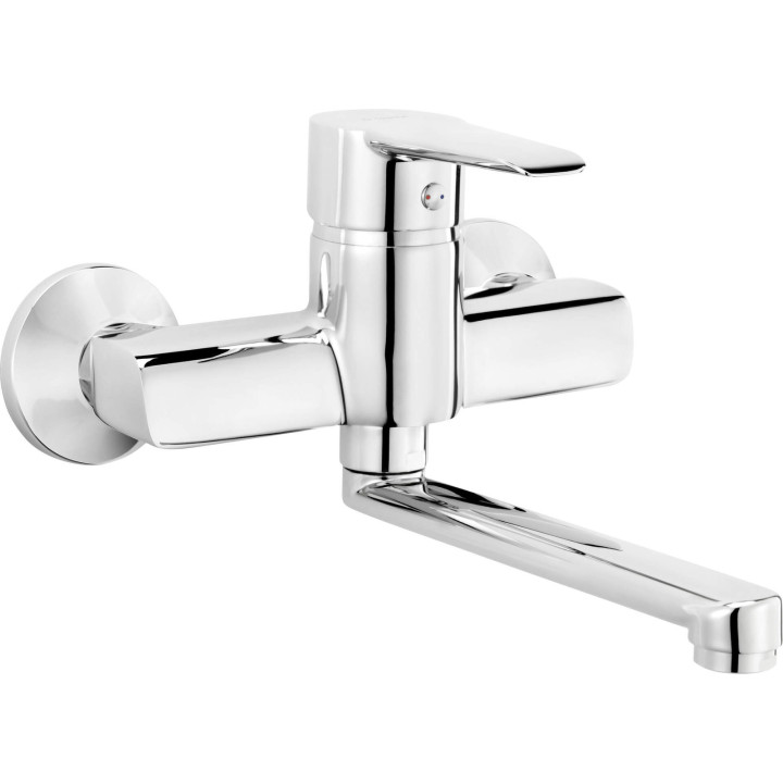 BATERIA UMYWALKOWA ŚCIENNA OBROTOWA CHROM CORIO BFC 050M