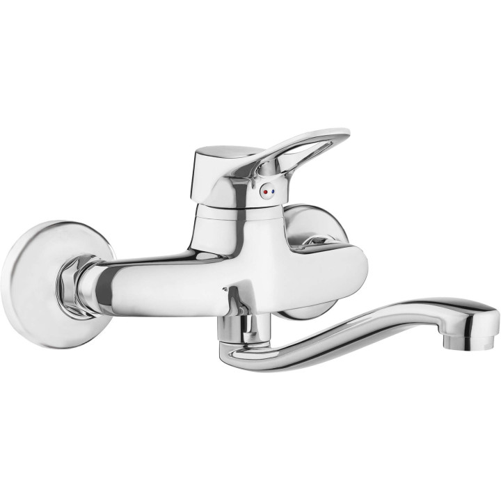 BATERIA KUCHENNA ŚCIENNA OBROTOWA CHROM VERO BOW 080M