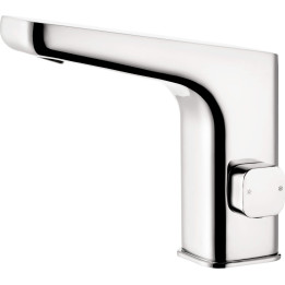 BATERIA UMYWALKOWA BEZDOTYKOWA Z REGULACJĄ TEMPERATURY - 230/6V STAłA CHROM HIACYNT BQH 029V