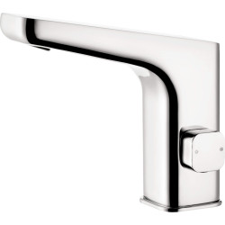 BATERIA UMYWALKOWA BEZDOTYKOWA Z REGULACJĄ TEMPERATURY - 230/6V STAłA CHROM HIACYNT BQH 029V