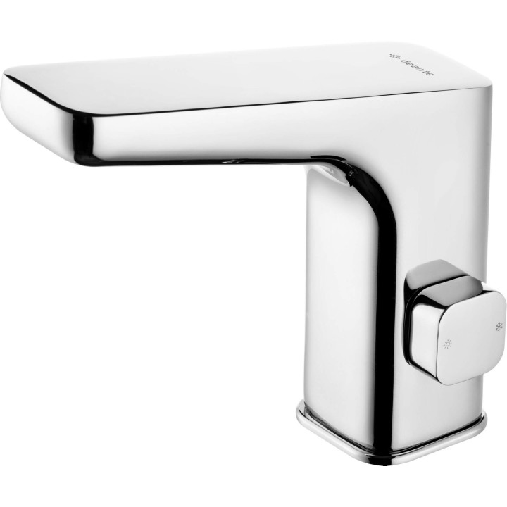 BATERIA UMYWALKOWA BEZDOTYKOWA Z REGULACJĄ TEMPERATURY - 230/6V STAłA CHROM HIACYNT BQH 029V
