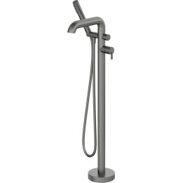 BATERIA WANNOWA WOLNOSTOJĄCA Z ZESTAWEM PRYSZNICOWYM STAłA TITANIUM SILIA BQS D17M
