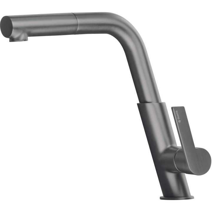 BATERIA KUCHENNA Z WYCIĄGANĄ WYLEWKĄ WYCIĄGANA, OBROTOWA TITANIUM SILIA BQS D73M