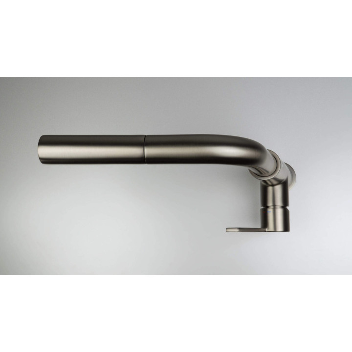 BATERIA KUCHENNA Z WYCIĄGANĄ WYLEWKĄ WYCIĄGANA, OBROTOWA TITANIUM SILIA BQS D73M