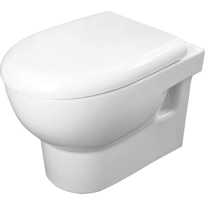 MISKA WC Z DESKĄ BEZKOłNIERZOWA