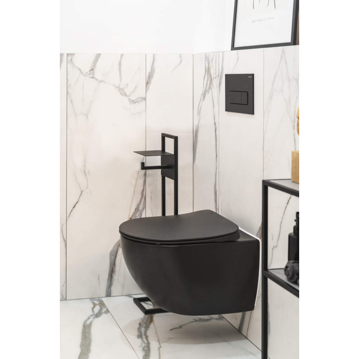 ZESTAW WC PODTYNKOWY 6 W 1 NERO NERO CDENNZPW