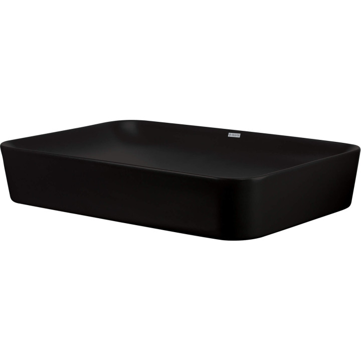 UMYWALKA CERAMICZNA NABLATOWA - 60X40 CM NERO CDS NU6S