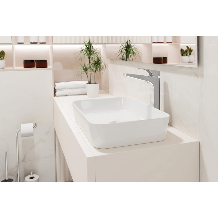 UMYWALKA CERAMICZNA NABLATOWA BIAłY CDY 6U5S