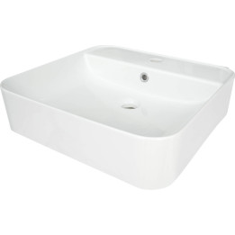 UMYWALKA CERAMICZNA NABLATOWA/ŚCIENNA Z MIEJSCEM NA BATERIĘ BIAłY CDY 6U5W