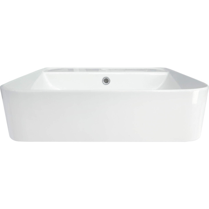 UMYWALKA CERAMICZNA NABLATOWA/ŚCIENNA Z MIEJSCEM NA BATERIĘ BIAłY CDY 6U5W