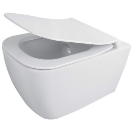 MISKA WC Z DESKĄ BEZKOłNIERZOWA BIAłY BIAłY CDYD6ZPW
