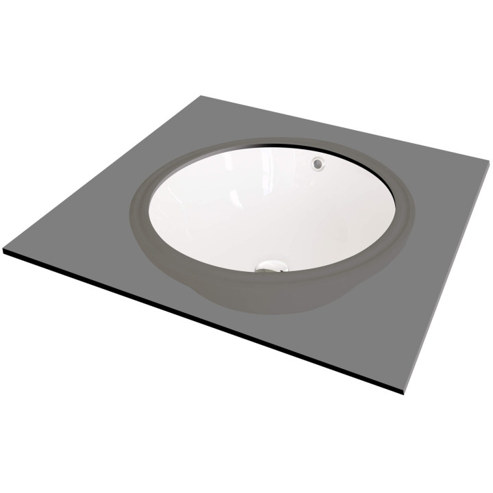 UMYWALKA CERAMICZNA PODBLATOWA BIAłY CGA 6U3U
