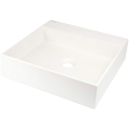 UMYWALKA GRANITOWA NABLATOWA Z MIEJSCEM NA BATERIĘ - 400X400 MM ALABASTER CQR AU4S