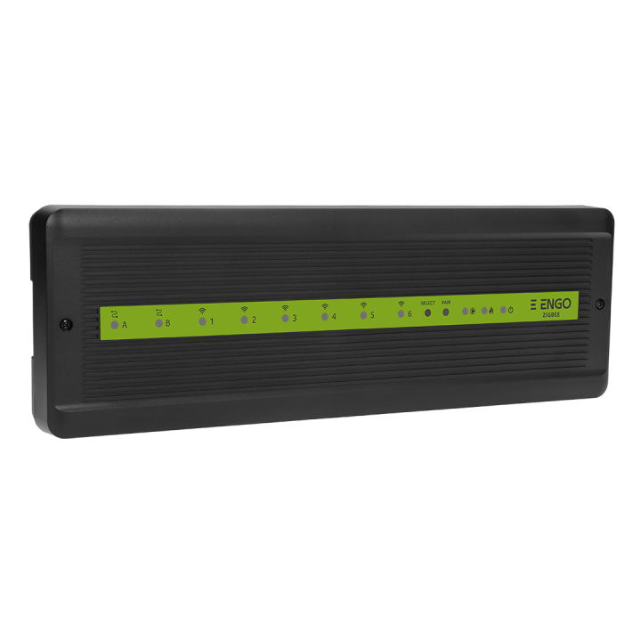 LISTWA DO STEROWANIA OGRZEWANIEM PODłOGOWYM, 6 STREF BEZPRZEWODOWYCH ZIGBEE + 2 STREFY PRZEWODOWE, 230V