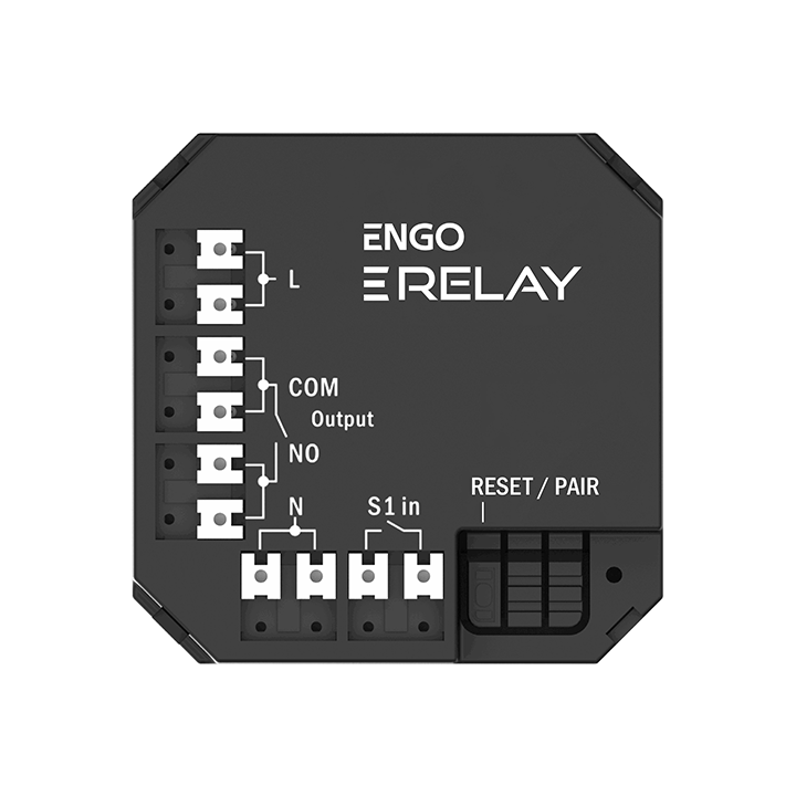 SMART RELAY - INTELIGENTNY PRZEKAŹNIK ZIGBEE DO SYSTEMU ENGO SMART, 1X12A, NO-COM