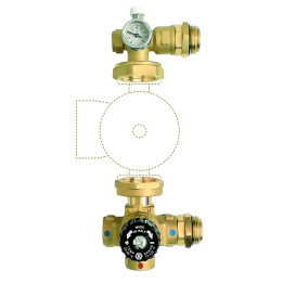 GRUPA MIESZAJĄCA DO ROZDZIELACZA 1" DLA POMPY 130 MM