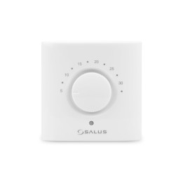 BEZPRZEWODOWY, NATYNKOWY, ELEKTRONICZNY REGULATOR TEMPERATURY SIECI ZIGBEE - DOBOWY, 2XAA, BIAłY