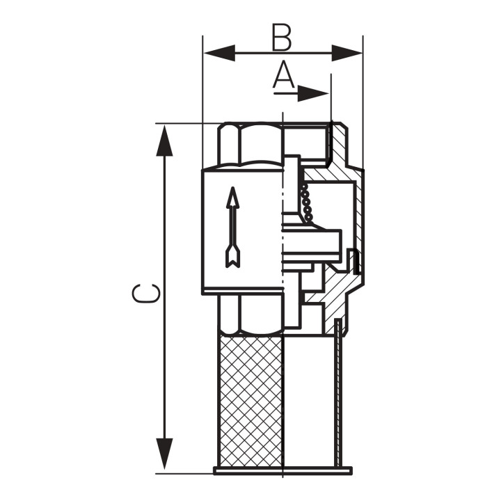 KOSZ SSĄCY 1 1-2"