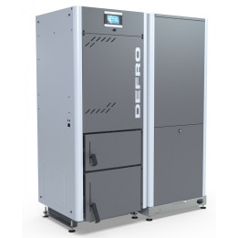 KOCIOł Z PODAJNIKIEM DEFRO GAMMA 15 KW PRAWY
