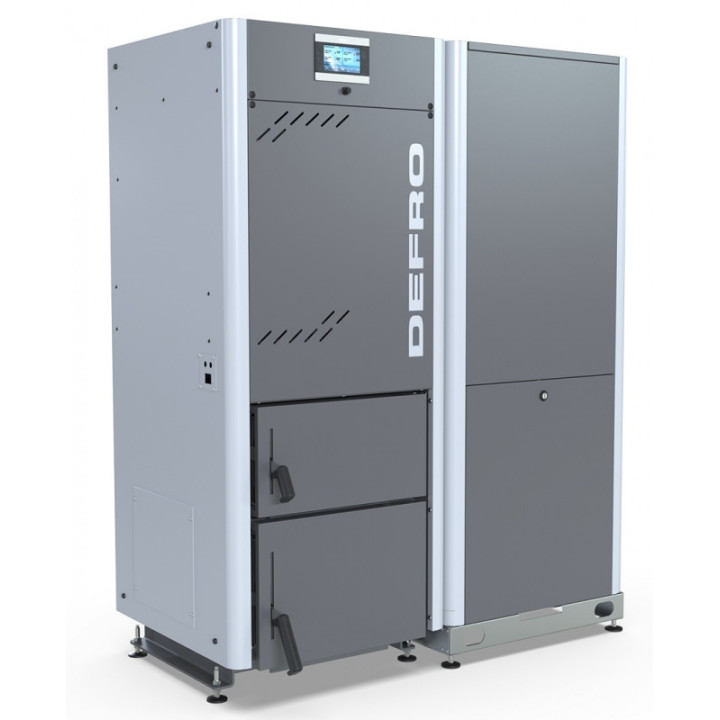 KOCIOł Z PODAJNIKIEM DEFRO GAMMA 25 KW PRAWY