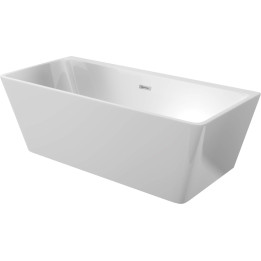 WANNA AKRYLOWA PRZYŚCIENNA/WOLNOSTOJĄCA PROSTOKĄTNA - 160 CM BIAłY KDH 016W