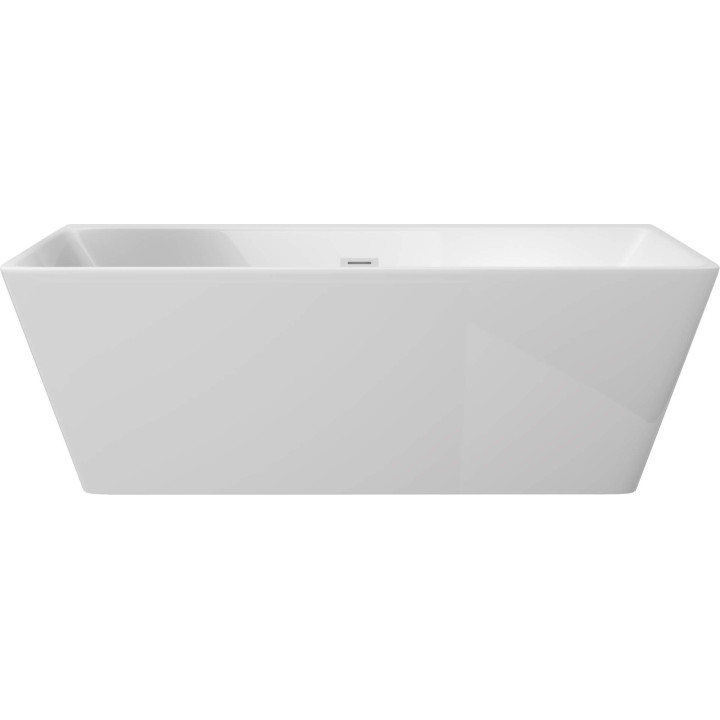 WANNA AKRYLOWA PRZYŚCIENNA/WOLNOSTOJĄCA PROSTOKĄTNA - 160 CM BIAłY KDH 016W