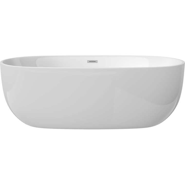 WANNA AKRYLOWA WOLNOSTOJĄCA OWALNA - 150 CM BIAłY KDU 015W