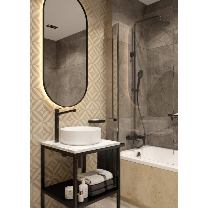 PARAWAN NAWANNOWY 80X140 CM CHROM KGA 072P
