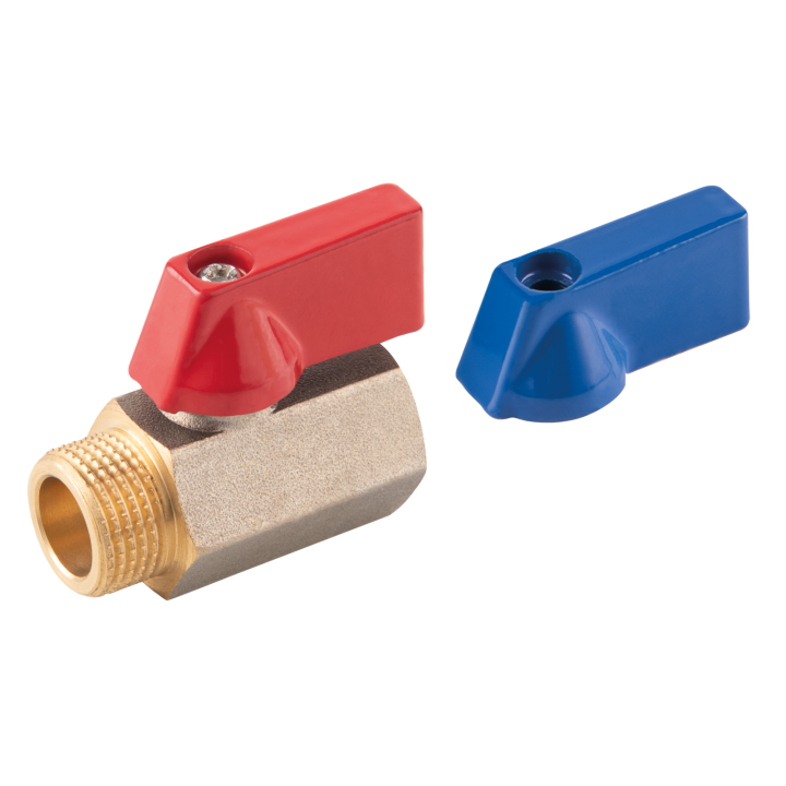 ZAWÓR KULOWY MINI, GW-GZ, 1-2", F-COMFORT