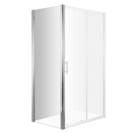 ŚCIANKA PRYSZNICOWA BOCZNA 80 CM CHROM KTC 032S