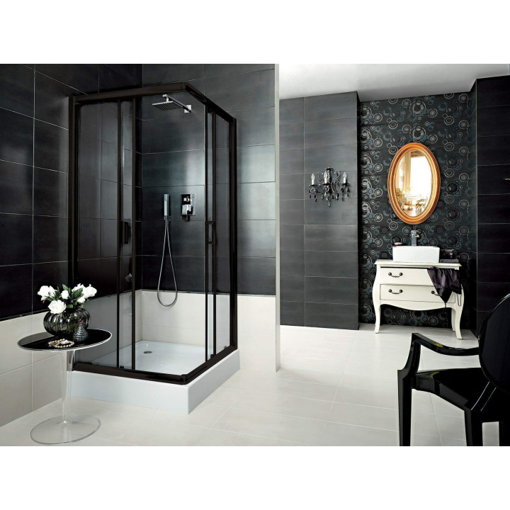 BRODZIK AKRYLOWY KWADRATOWY 80X80 CM BIAłY KTC 042B