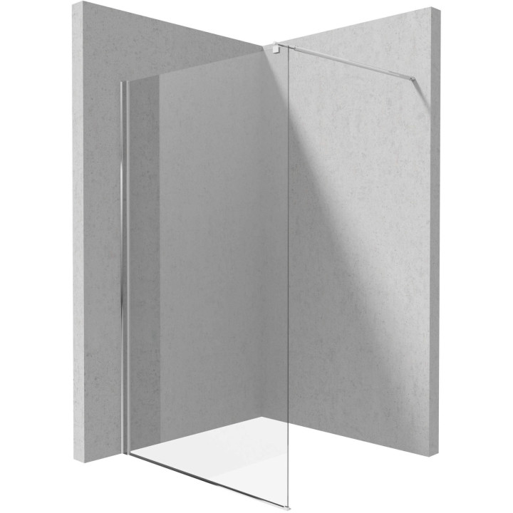 ŚCIANKA PRYSZNICOWA / WALK-IN SYSTEMU KERRIA PLUS - 140 CM CHROM KTS 034P