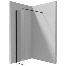 ŚCIANKA PRYSZNICOWA / WALK-IN SYSTEMU KERRIA PLUS - 40 CM NERO KTS N84P