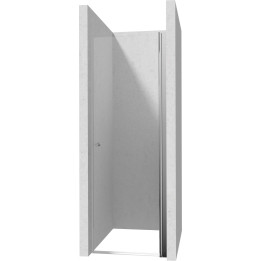 DRZWI PRYSZNICOWE 90 CM - WAHADłOWE CHROM KTSW041P