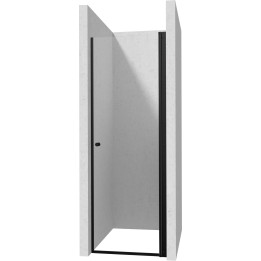 DRZWI PRYSZNICOWE 80 CM - WAHADłOWE NERO KTSWN42P