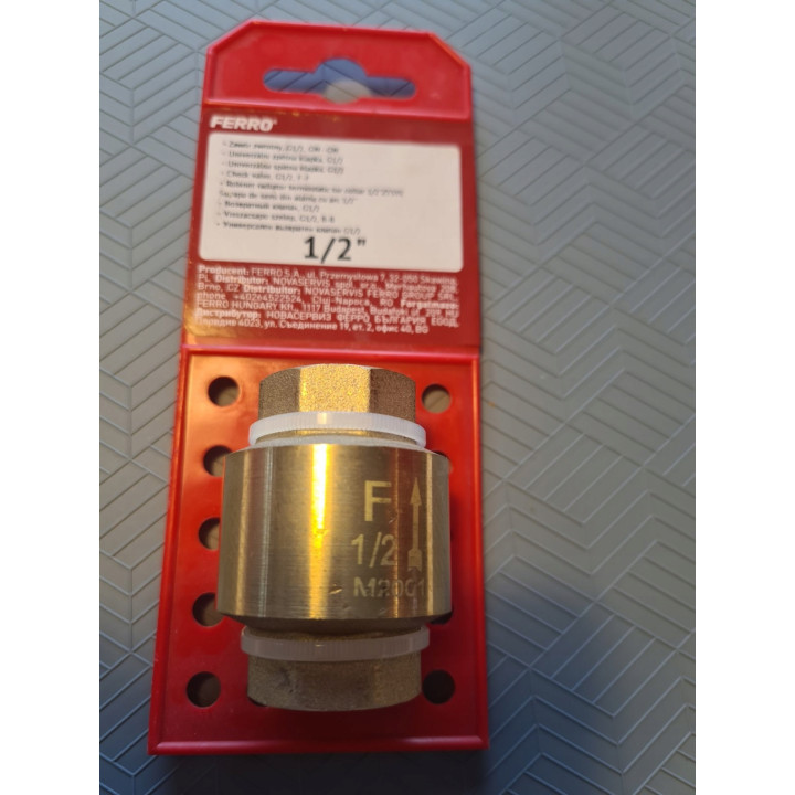 ZAWÓR ZWROTNY 1-2"