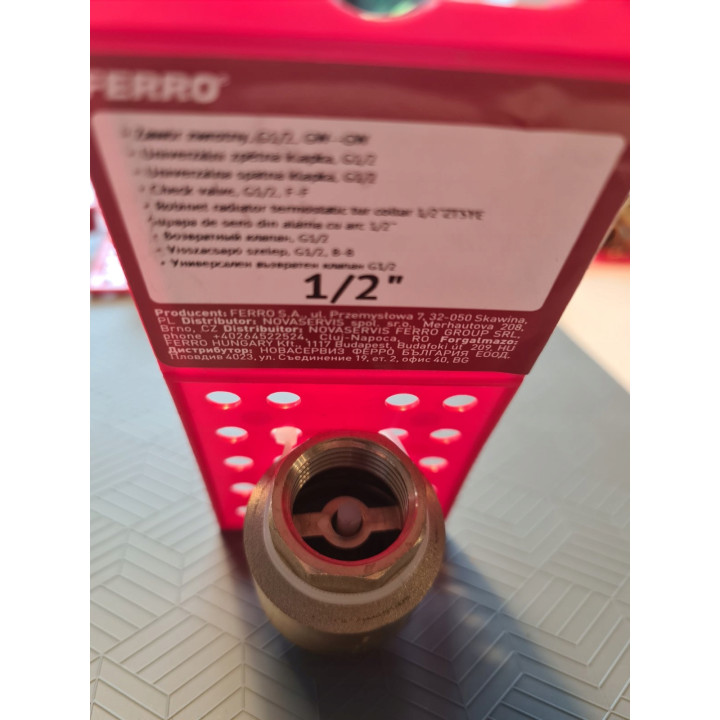 ZAWÓR ZWROTNY 1-2"